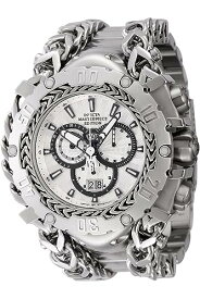 腕時計 インヴィクタ インビクタ メンズ Invicta Men's 44615 Masterpiece Quartz Chronograph Silver Dial Watch腕時計 インヴィクタ インビクタ メンズ