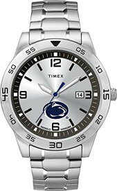 腕時計 タイメックス メンズ Timex Tribute Men's Collegiate Citation 42mm Watch ? Penn State Nittany Lions with Stainless Steel Expansion Band腕時計 タイメックス メンズ