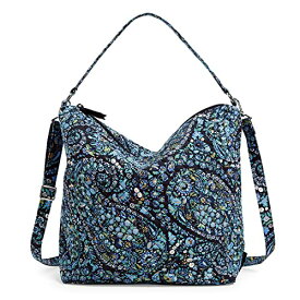 ヴェラブラッドリー ベラブラッドリー アメリカ フロリダ州マイアミ 日本未発売 Vera Bradley Women's Cotton Oversized Hobo Shoulder Bag, Dreamer Paisley - Recycled Cotton, One Sizeヴェラブラッドリー ベラブラッドリー アメリカ フロリダ州マイアミ 日本未発売