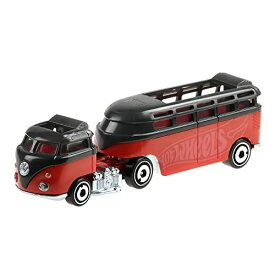 ホットウィール マテル ミニカー ホットウイール Hot Wheels Custom Volkswagen Hauler Vehicle - Red and Black ~ Great for Trackホットウィール マテル ミニカー ホットウイール