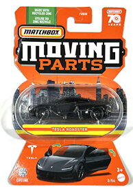 ホットウィール マテル ミニカー ホットウイール Matchbox - Moving Parts - 2023 - Tesla Roadster - Black - 3/54-70 Years - Mint/NrMint - Ships Bubble Wrapped in a Box with Fillホットウィール マテル ミニカー ホットウイール