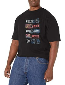 Tシャツ キャラクター ファッション トップス 海外モデル Marvel Big & Tall Classic Wakanda Trio Men's Tops Short Sleeve Tee Shirt, Black, X-LargeTシャツ キャラクター ファッション トップス 海外モデル