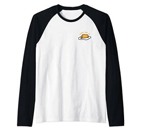 Tシャツ キャラクター ファッション トップス 海外モデル Gudetama The Lazy Egg Sunny Side Up Raglan Baseball TeeTシャツ キャラクター ファッション トップス 海外モデル