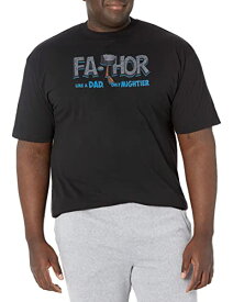 Tシャツ キャラクター ファッション トップス 海外モデル Marvel Big & Tall Classic Mighty Fathor Men's Tops Short Sleeve Tee Shirt, Black, 4X-LargeTシャツ キャラクター ファッション トップス 海外モデル