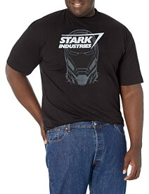 Tシャツ キャラクター ファッション トップス 海外モデル Marvel Big & Tall Classic Stark Industries Men's Tops Short Sleeve Tee Shirt, Black, 4X-LargeTシャツ キャラクター ファッション トップス 海外モデル