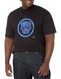Tシャツ キャラクター ファッション トップス 海外モデル Marvel Big & Tall Panther Embers Men's Tops Short Sleeve Tee Shirt, Black, XX-LargeTシャツ キャラクター ファッション トップス 海外モデル