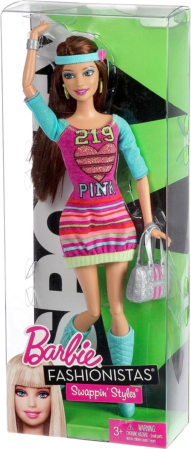楽天市場】バービー バービー人形 ファッショニスタ V4383 Barbie