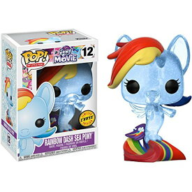 ファンコ FUNKO フィギュア 人形 アメリカ直輸入 Funko Rainbow Dash Sea Pony (Chase Edition): My Little Pony - The Movie x POP! Vinyl Figure & 1 PET Plastic Graphical Protector Bundle [#012/21641 - B]ファンコ FUNKO フィギュア 人形 アメリカ直輸入