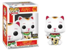ファンコ FUNKO フィギュア 人形 アメリカ直輸入 Funko Pop! Asia: Lucky Cat (Flocked) With Official SDCC 2023 Sticker Vinyl Figureファンコ FUNKO フィギュア 人形 アメリカ直輸入