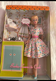 バービー バービー人形 バービーコレクター コレクタブルバービー コレクション Barbie LEARNS TO COOK Doll with Silver Tone Cookware GOLD LABEL Collectible Doll (2006)バービー バービー人形 バービーコレクター コレクタブルバービー コレクション