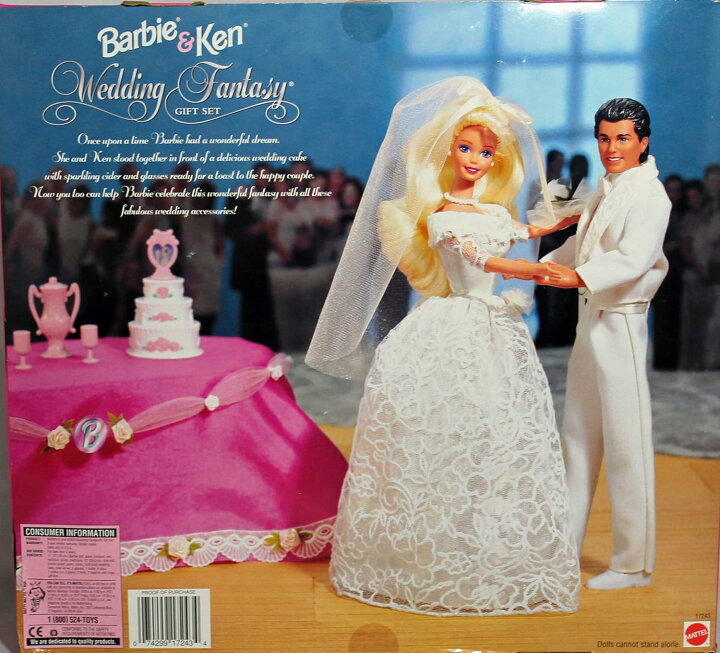 楽天市場】バービー バービー人形 Barbie and Ken Wedding Fantasy 