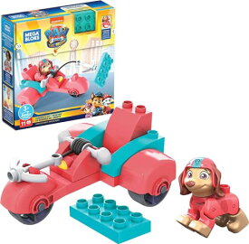 メガブロック メガコンストラックス 組み立て 知育玩具 Mattel MEGA BLOKS PAW Patrol Liberty's City Scooter Toy Building Set with 10 jr. Bricks and 1 poseable Liberty Figure, Gift Set for Boys and Girlsメガブロック メガコンストラックス 組み立て 知育玩具