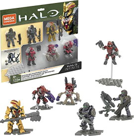 メガブロック メガコンストラックス 組み立て 知育玩具 MEGA Halo Infinite Toy Building Sets, Banished Garrison Pack with 6 Micro Action Figures, Accessories and Buildable Rocket Launcherメガブロック メガコンストラックス 組み立て 知育玩具