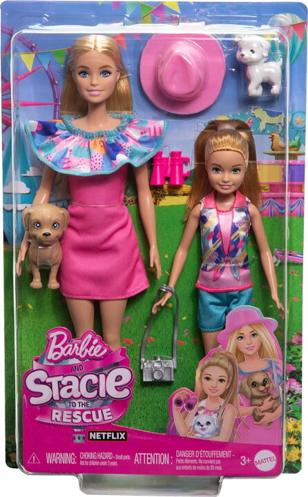 楽天市場】バービー バービー人形 Barbie & Stacie Doll Set with 2 
