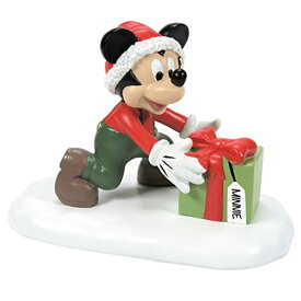 デパートメント56 Department 56 置物 インテリア 海外モデル Department 56 Disney Village Mickey Mouse Minnie Will Love This Figurine, 2.5 Inch, Multicolorデパートメント56 Department 56 置物 インテリア 海外モデル