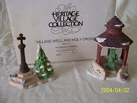 デパートメント56 Department 56 置物 インテリア 海外モデル Department 56 "Village Well and Holy Cross" Set of 2 - RETIREDデパートメント56 Department 56 置物 インテリア 海外モデル