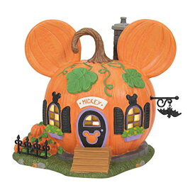 デパートメント56 Department 56 置物 インテリア 海外モデル Department 56 Disney Village Halloween Mickey Mouse Pumpkintown House Lit Building, 5.83 Inch, Multicolorデパートメント56 Department 56 置物 インテリア 海外モデル