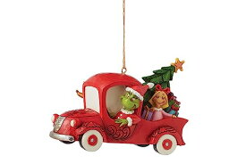 エネスコ Enesco 置物 インテリア 海外モデル アメリカ Enesco Jim Shore Dr. Seuss Grinch in Red Truck Ornamentエネスコ Enesco 置物 インテリア 海外モデル アメリカ