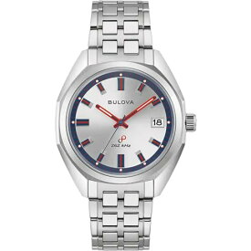 腕時計 ブローバ メンズ Bulova Men's Analogue Quarz Watch with Stainless Steel Strap 96K112, Silver, Bracelet腕時計 ブローバ メンズ