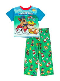 パウパトロール アメリカ直輸入 子供服 キッズ ファッション Nickelodeon Boys' Paw Patrol Pajama Set, Outdoor Vibes, Size 3Tパウパトロール アメリカ直輸入 子供服 キッズ ファッション