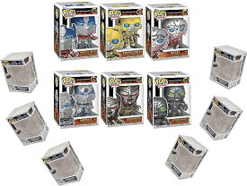 ファンコ FUNKO フィギュア 人形 アメリカ直輸入 Funko Rise of The Beasts + Protector: Transformers Pop! Movies Vinyl Figure (Bundled with ToyBop Box Protector Collector Case) (Set of 6)ファンコ FUNKO フィギュア 人形 アメリカ直輸入