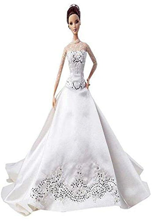 楽天市場 バービー バービー人形 ウェディング ブライダル 結婚式 K7968 送料無料 Reem Acra Bride Barbie Dollバービー バービー人形 ウェディング ブライダル 結婚式 K7968 Angelica