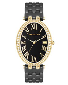 腕時計 アンクライン レディース Anne Klein Women's Premium Crystal Accented Ceramic Bracelet Watch, AK/3900腕時計 アンクライン レディース