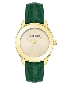 腕時計 アンクライン レディース Anne Klein Women's Croco-Grain Patterned Faux Leather Strap Watch腕時計 アンクライン レディース
