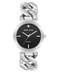 腕時計 アンクライン レディース Anne Klein Women's Genuine Diamond Dial Chain Bracelet Watch腕時計 アンクライン レディース