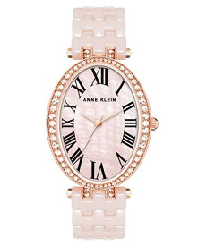 腕時計 アンクライン レディース Anne Klein Women's Premium Crystal Accented Ceramic Bracelet Watch, AK/3900腕時計 アンクライン レディース