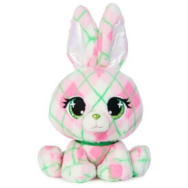 ガンド GUND ぬいぐるみ リアル お世話 P.Lushes Pets Kennedy Karrats Designer Fashion Plush Toy, Collectible Bunny Stuffed Animal, Pink and Green, 6”ガンド GUND ぬいぐるみ リアル お世話