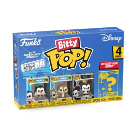 ファンコ FUNKO フィギュア 人形 アメリカ直輸入 Funko Bitty Pop! Disney Mini Collectible Toys 4-Pack - Goofy, Chip, Minnie Mouse & Mystery Chase Figure (Styles May Vary)ファンコ FUNKO フィギュア 人形 アメリカ直輸入