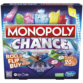 ボードゲーム 英語 アメリカ 海外ゲーム Hasbro Gaming Monopoly Chance Board Game for Adults and Kids | Fast-Paced Family Party Game | Ages 8+ | 2-4 Players | 20 Mins. Averageボードゲーム 英語 アメリカ 海外ゲーム