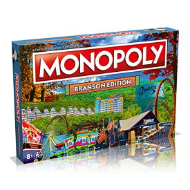 ボードゲーム 英語 アメリカ 海外ゲーム Monopoly Branson Board Game, Advance to Table Rock Lake, Runaway Coaster, Titanic Museum and trade your way to success, gift for ages 8 plusボードゲーム 英語 アメリカ 海外ゲーム