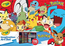 ボードゲーム 英語 アメリカ 海外ゲーム Crayola Pok?mon Imagination Art Set, Kids Art Kit, 115 Pokemon Coloring Supplies, Pokemon Gifts, Pokemon Toys, Easter Giftボードゲーム 英語 アメリカ 海外ゲーム