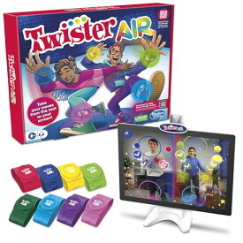 ボードゲーム 英語 アメリカ 海外ゲーム Hasbro Gaming Twister Air game, app-based AR Twister game, connects to smart devices, active party games, from 8 years old, F8158ボードゲーム 英語 アメリカ 海外ゲーム