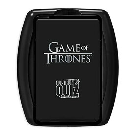 ボードゲーム 英語 アメリカ 海外ゲーム Game of Thrones Top Trumps Quiz Game; Entertaining Trivia About Your Favorite Westeros Characters The Starks, Lannisters, Baratheons, and More | Fun for Ages 18 & upボードゲーム 英語 アメリカ 海外ゲーム