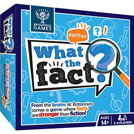 ボードゲーム 英語 アメリカ 海外ゲーム MasterPieces Family Game - What The Fact? Trivia Game - Officially Licensed Game for Kids & Adultsボードゲーム 英語 アメリカ 海外ゲーム
