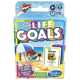 ボードゲーム 英語 アメリカ 海外ゲーム Hasbro The Game of Life Goals Card Game - Quick-Playing Family Game for 2-4 Players Ages 8 and Upボードゲーム 英語 アメリカ 海外ゲーム