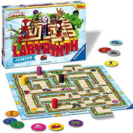 ボードゲーム 英語 アメリカ 海外ゲーム Ravensburger Spidey and His Amazing Friends Labyrinth Junior Game for Boys & Girls Ages 4 and Up ? The Classic Moving Maze Gameボードゲーム 英語 アメリカ 海外ゲーム