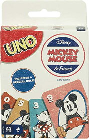 ボードゲーム 英語 アメリカ 海外ゲーム Mattel Games ?UNO Disney Mickey Mouse and Friends Card Game for Kids & Adults for Game Night and Travel, 2-10 Playersボードゲーム 英語 アメリカ 海外ゲーム