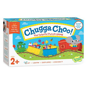 ボードゲーム 英語 アメリカ 海外ゲーム Peaceable Kingdom Games for Parents & Their 2-Year-olds: Chugga Choo ? Color-Learning Puzzle Game ? 32pc Learning Game for Toddlersボードゲーム 英語 アメリカ 海外ゲーム