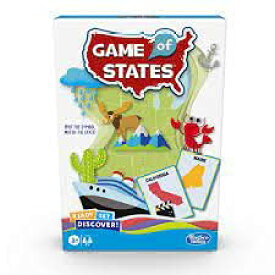 ボードゲーム 英語 アメリカ 海外ゲーム Hasbro Gaming Ready Set Discover Game of States Geography Board Game, Search and Find, Matching Game for Preschoolers and Kids Ages 3 and Upボードゲーム 英語 アメリカ 海外ゲーム