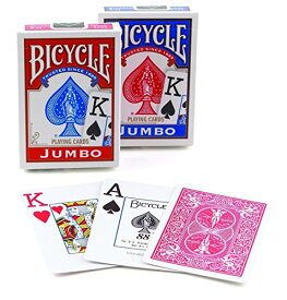 ボードゲーム 英語 アメリカ 海外ゲーム Bicycle Poker Size Jumbo Index Playing Cards 2 Packボードゲーム 英語 アメリカ 海外ゲーム