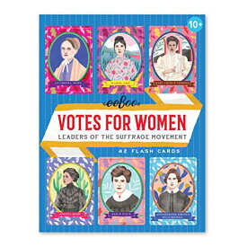 ボードゲーム 英語 アメリカ 海外ゲーム eeBoo: Votes for Women Educational Flashcards, Illustration of People who Contributed to The Suffrage Movement, Allows Children to Learn The Importance of Leaders, Perfect foボードゲーム 英語 アメリカ 海外ゲーム