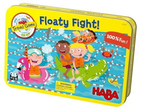 ボードゲーム 英語 アメリカ 海外ゲーム HABA Floaty Fight - A Compact Magnetic Travel Game - Silly Tile Placement for Ages 5 and Up - Will You Hit or Miss Your Opponents Floaties?ボードゲーム 英語 アメリカ 海外ゲーム