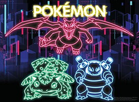 ジグソーパズル 海外製 アメリカ Buffalo Games - Pokemon - Final Evolution Neon - 100 Piece Jigsaw Puzzle for Families Challenging Puzzle Perfect for Family Time - 100 Piece Finished Size is 15.00 x 11.00ジグソーパズル 海外製 アメリカ