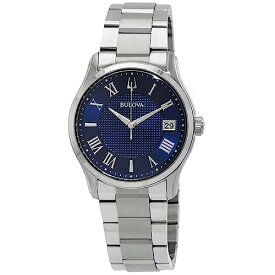 腕時計 ブローバ メンズ Bulova Wilton Classic Quartz Blue Dial Men's Watch 96B386腕時計 ブローバ メンズ