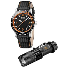 腕時計 ウェンガー スイス メンズ 腕時計 Wenger Roadster Mens Watch/LED Flashlight Set腕時計 ウェンガー スイス メンズ 腕時計