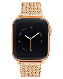 腕時計 アンクライン レディース Anne Klein Mesh Fashion Band for Apple Watch, Secure, Adjustable, Apple Watch Replacement Band, Fits Most Wrists (38/40/41mm, Rose Gold),WK-1014RGRG腕時計 アンクライン レディース